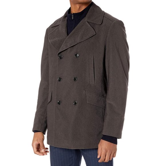 LN LUCIANO NATAZZI Other - Men's Double Breasted Pea Coat